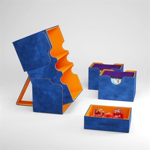 Gamegenic - Stronghold 200+ XL Convertible - Blå Orange - Deck Box